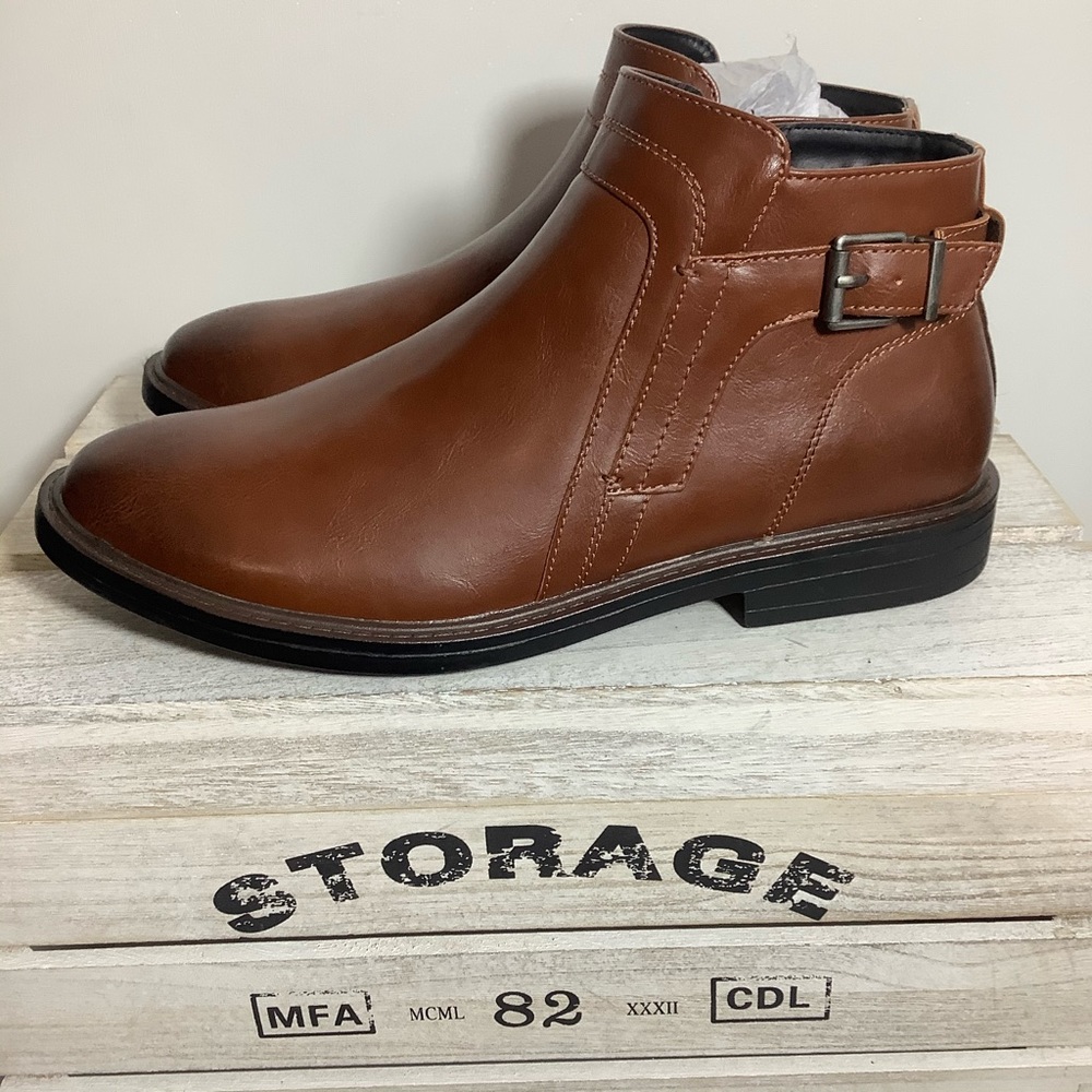 ALFANI MENS ROGAN CHELSEA BOOTS